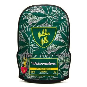Hidden Hills Live Resin Gummy Shields Watermalone - 2500mg