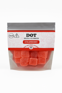 Dot Delta 8 Gummies Strawberry 6000 mg