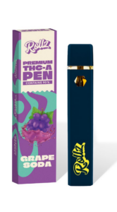 Rollz Grape Soda THC-A Vape | 2ml Premium Disposable