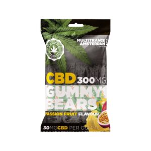 Passion Fruit CBD Gummy Bears (300mg)